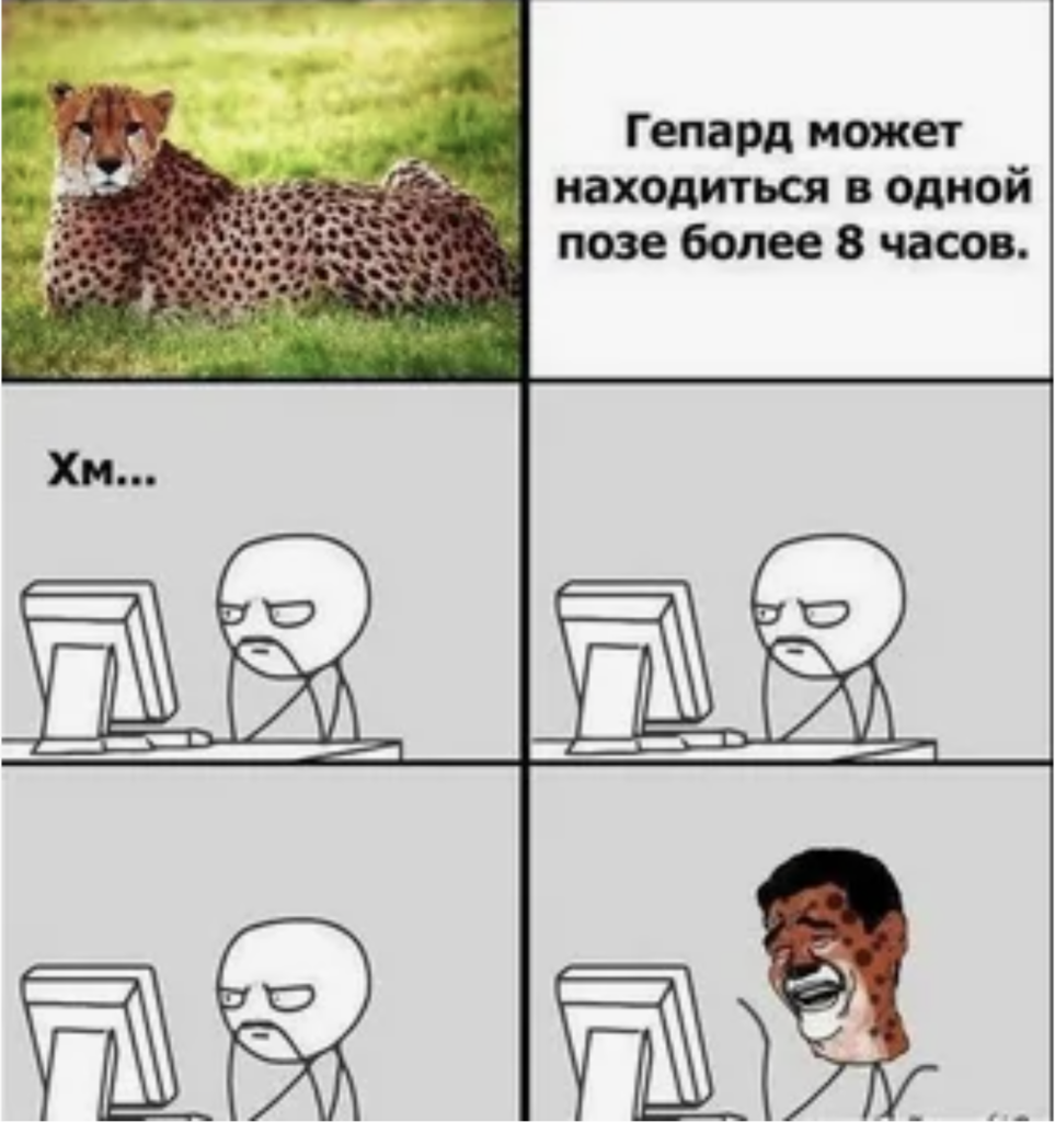 Я и сам в какой то мере гепард